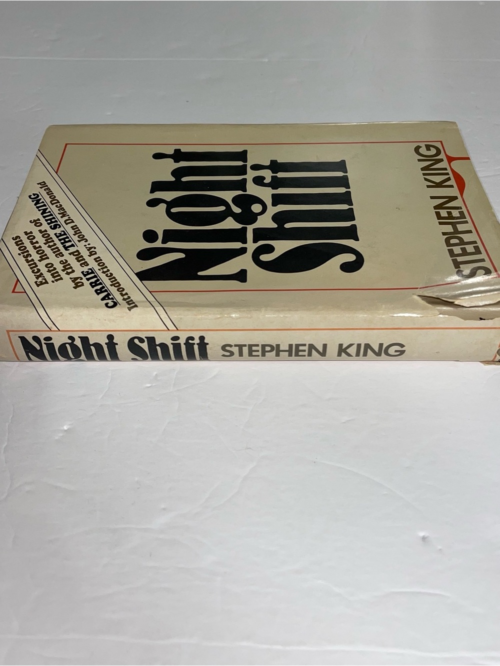 Stephen King Night Shift Hardcover with DJ Book Club Edition Vintage 1978 - Picture 8 of 9